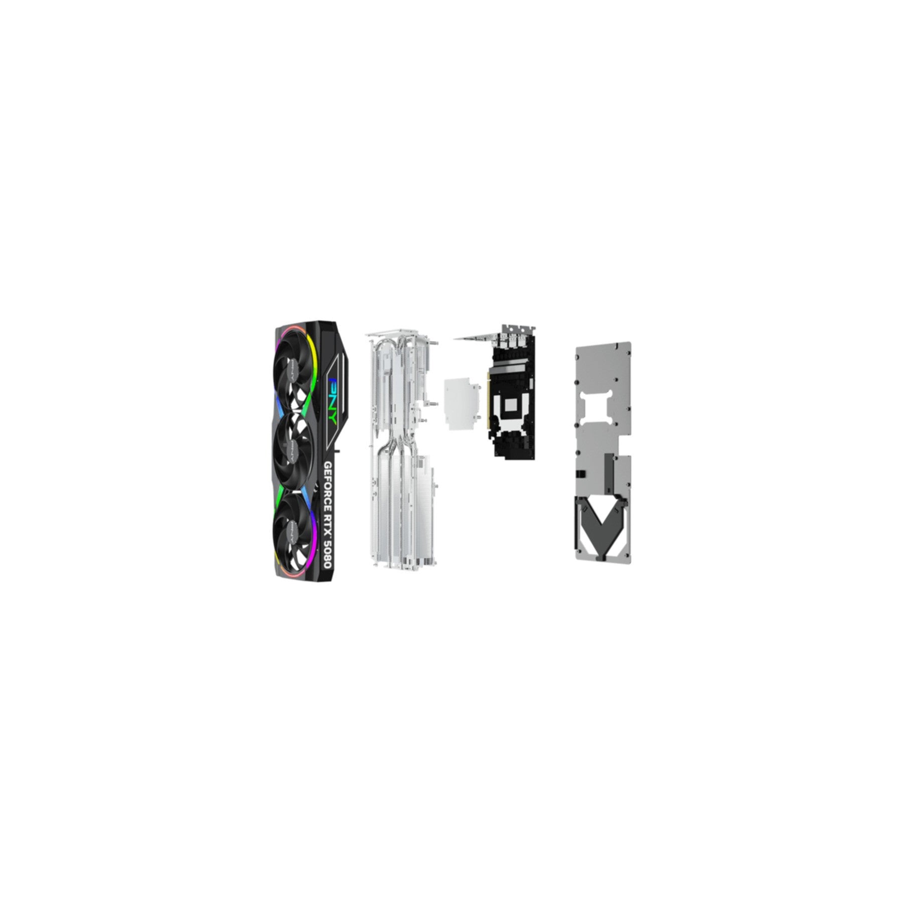 VGA PNY GeForce® RTX 5080 16GB ARGB Gaming Overclocked Triple Fan