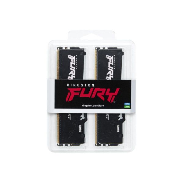 DDR5 32GB KIT 2x16GB PC 5200 Kingston FURY Beast RGB