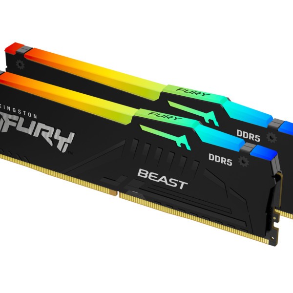 DDR5 16GB KIT 2x8GB PC 5600 Kingston FURY Beast RGB