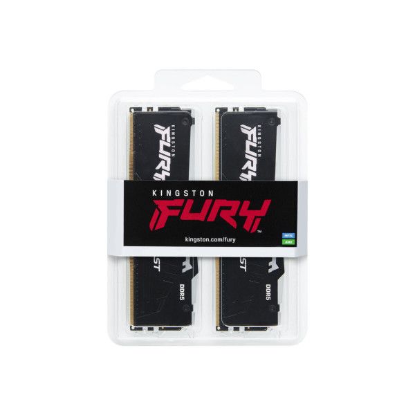 DDR5 64GB KIT 2x32GB PC 5600 Kingston FURY Beast RGB EX