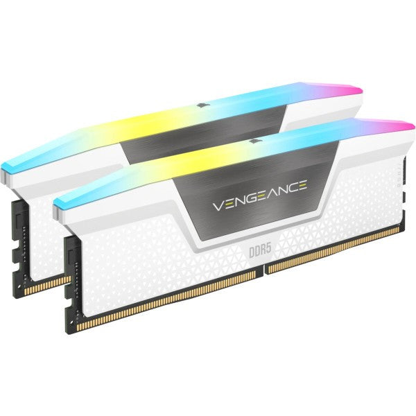DDR5 32GB KIT 2x16GB PC 6000 Corsair Vengeance RGB weiß